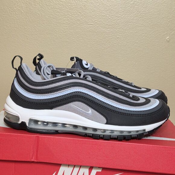 Nike Air Max 97 Black Blue Tint Iron Grey 921826-019 Men\'s Size 9 main image 6